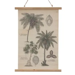 Palm tree wall poster BigBuy Home image-0