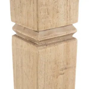 Mindi wood bedside table BigBuy Home 50 x 32 x 72 cm image-6