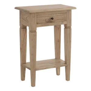 Mindi wood bedside table BigBuy Home 50 x 32 x 72 cm image-0