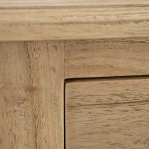 Mindi wood bedside table BigBuy Home 50 x 32 x 72 cm image-3
