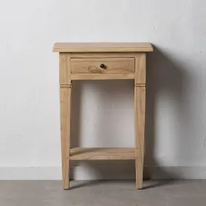 Mindi wood bedside table BigBuy Home 50 x 32 x 72 cm image-2