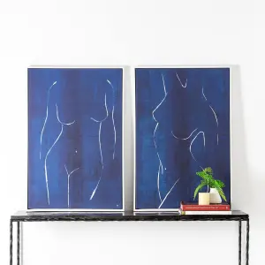 Pittura di silhouette BigBuy Home image-1