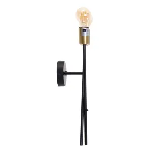 Metalowa lampa ścienna BigBuy Home image-1