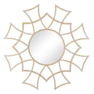 Wandspiegel aus Metall BigBuy Home image-0