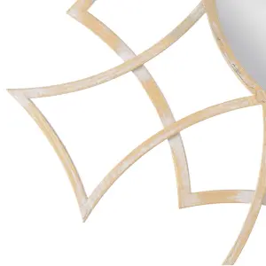 Wandspiegel aus Metall BigBuy Home image-4