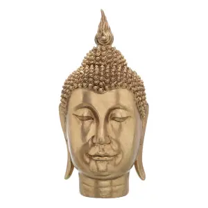 Decorative buda head figurine BigBuy Home image-0