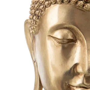 Decorative buda head figurine BigBuy Home image-3