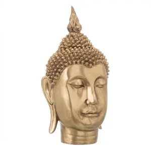 Decorative buda head figurine BigBuy Home image-1