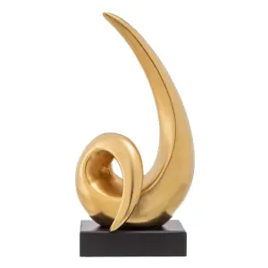Decorative abstract ceramic figurine BigBuy Home image-0