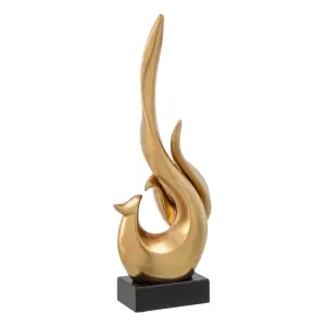 Decorative abstract ceramic figurine BigBuy Home image-0