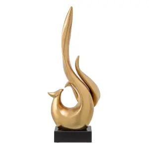 Decorative abstract ceramic figurine BigBuy Home image-1