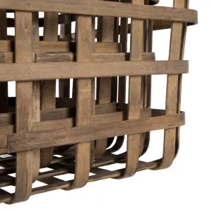 Bamboo baskets BigBuy Home (x3) image-6
