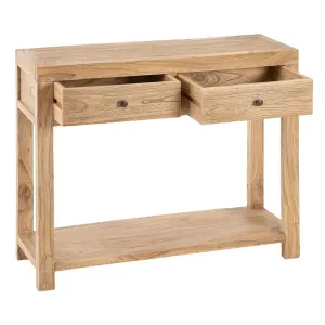 Mindi wood entry console BigBuy Home Miro image-0