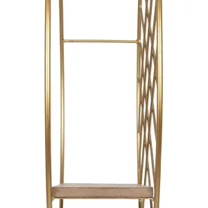 scaffale in metallo e legno BigBuy Home image-2