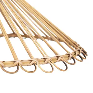 Bamboo suspension BigBuy Home 220 V 240 V 60 W (x2) image-4