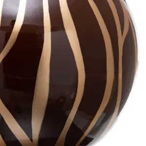 Ceramic vase BigBuy Home Zèbre image-2