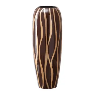 Ceramic vase BigBuy Home Zèbre image-0