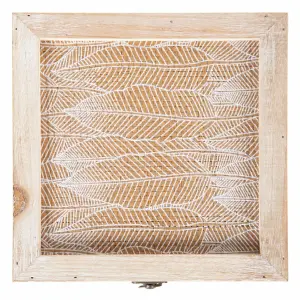 Dekorativní krabice BigBuy Home 20x20x12 cm DMF (x2) image-1