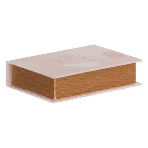 Dekorativ boks BigBuy Home 24x18x6 cm DMF (x2) image-2