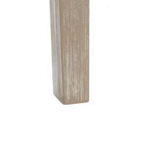 Wooden linen desk lamp BigBuy Home image-2