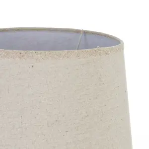 Lampe de bureau en lin bois BigBuy Home image-6