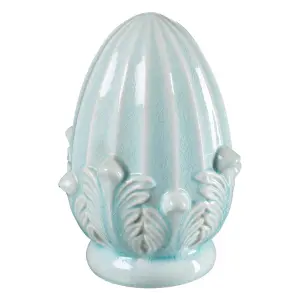 Ceramic fleur-de-lis figurine BigBuy Home image-0