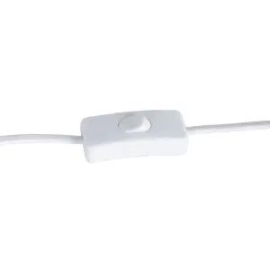 Lámpara de escritorio de ratán BigBuy Home image-1