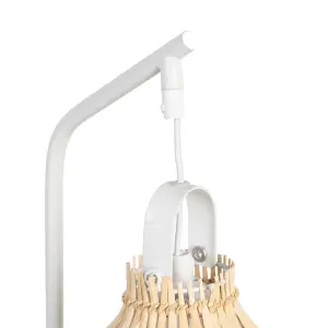 Lámpara de escritorio de ratán BigBuy Home image-4