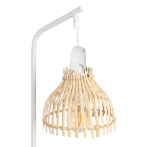 Lámpara de escritorio de ratán BigBuy Home image-5