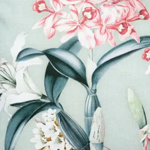 Kissen Orchidee Baumwolle BigBuy Home image-2