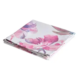 Met bloemen bedekt katoenen tafelkleed BigBuy Home image-0