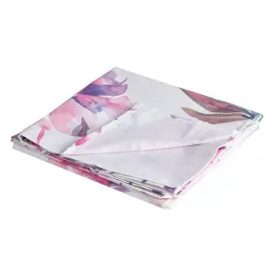 Met bloemen bedekt katoenen tafelkleed BigBuy Home image-1