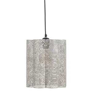 Metal suspension lamp BigBuy Home image-0