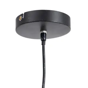 Metal suspension lamp BigBuy Home image-1
