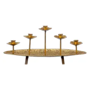 Candelero de metal BigBuy Home image-0