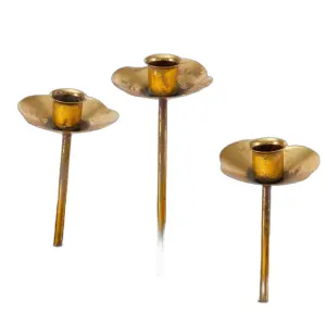 Candelero de metal BigBuy Home image-2