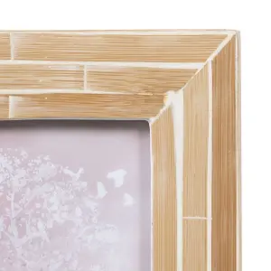 Ramka na zdjęcia z drewna bambusowego i mdf BigBuy Home image-2