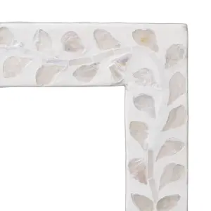 Portafoto in madreperla e legno mdf BigBuy Home image-3