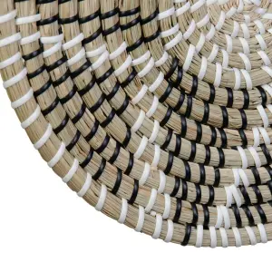 Natural fiber wall decoration BigBuy Home image-3