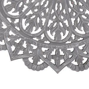 Round wall decoration in dmf BigBuy Home image-5