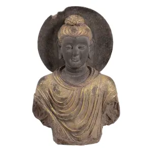 Resin bust BigBuy Home Buda image-0