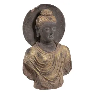 Resin bust BigBuy Home Buda image-1