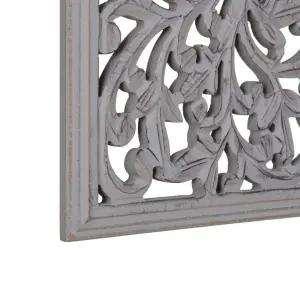 Square wall decoration in dmf BigBuy Home image-4