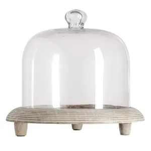 Piatto per torta BigBuy Home image-1