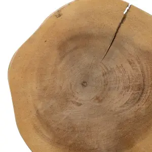 Decorative figurine in wood and iron BigBuy Home image-3