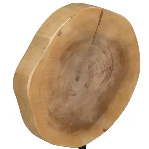 Decorative figurine in wood and iron BigBuy Home image-5