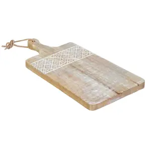 Mango wood cutting board BigBuy Home image-0
