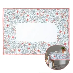 Tischdecke aus Polyester 100 % Baumwolle BigBuy Home image-1