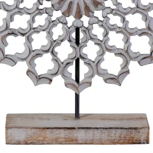 Decorative metal and wood figurine BigBuy Home image-4
