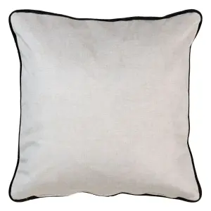 Coussin carré en velours BigBuy Home image-1